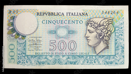Photo: 500 lire B 500 lire B
