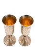 kiddish cup with wine