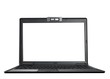 Photo: Isolated laptop on white background Isolated laptop on white background