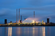 Raw steel industry in Duisburg, Germany