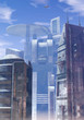 futuristic city background futuristic city background