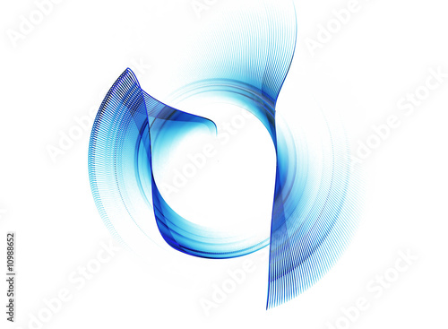 Illustration: blue speed. illustration of wavy flowing energy blue speed. illustration of wavy flowing energy