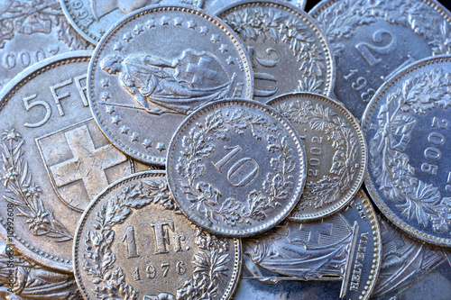 Foto: swiss coins swiss coins