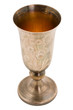 kiddish cup with wine