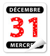 Page de Calendrier - Saint Sylvestre Page de Calendrier - Saint Sylvestre