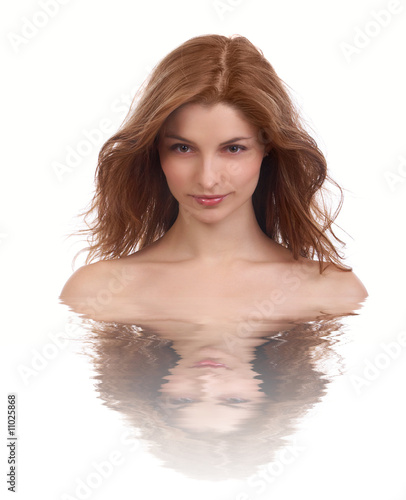 Young beautiful woman