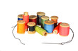 thread on the spool