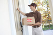 Delivery Man with Package