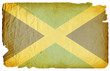 flag of jamaica grunge
