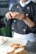making open sandwich