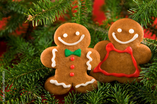Foto: Gingerbread man cookies Gingerbread man cookies