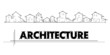 architecture - construction company - vector illustration architecture - construction company - vector illustration