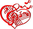 Musical heart