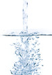 Crystal-clear flowing water Crystal-clear flowing water