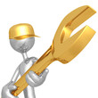 Holding A Wrench