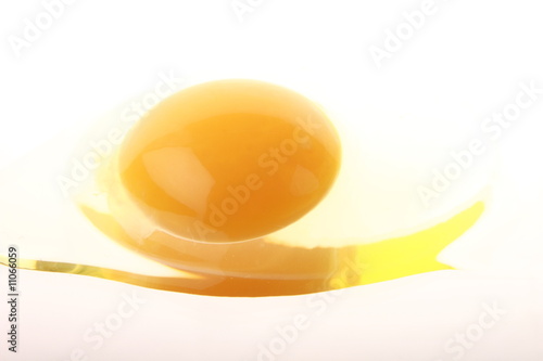 Photo: egg white and yolk egg white and yolk