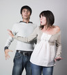 Photo: young couple having problems young couple having problems