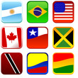 set of flag of americas part 1 of 2
