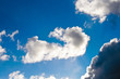 Blue Sky in White Clouds