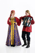 Woman And Man Dancing