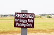 Buggy rides
