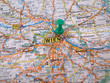 Vienna of map