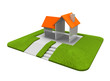 House and lawn