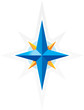 Compass wind-rose