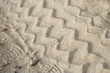Spuren im Sand