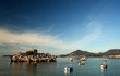 Small Island with the Boats Small Island with the Boats