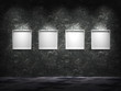 Four empty frames Four empty frames