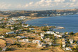 View at the sea bay and village