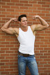 Flexing Bodybuilder