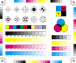 CMYK Printing Elements / Printing Marks