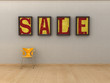 Minimalist style sale graphic. Minimalist style sale graphic.