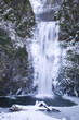 Multnomah Falls Frozen