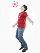 Photo: a handsome asian male of indian origin player football a handsome asian male of indian origin player football