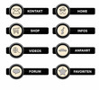Illustration: Navigation Web Icon Set 2.1 Navigation Web Icon Set 2.1