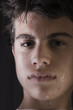 Emotional young man