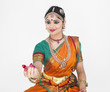 indian traditional female dancer