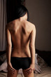 Intimate young woman