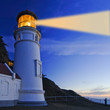 historic heceta head lighthouse in oregon with enhanced beam historic heceta head lighthouse in oregon with enhanced beam