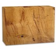 Caja de Madera sobre fondo blanco