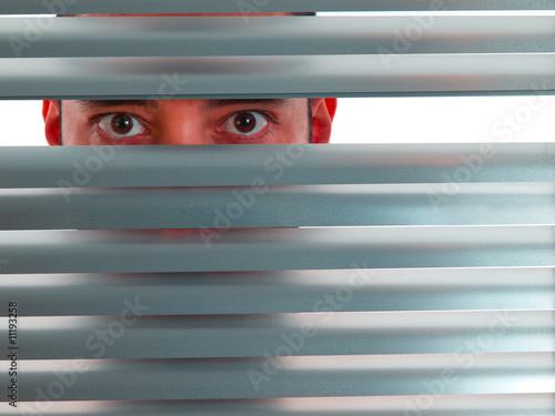Photo: Red peeping Tom Red peeping Tom
