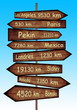 capitales flechées