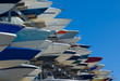 Boats on Storage Rack