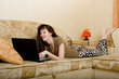 Surfing the net at home