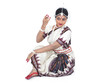 indian classical female dancer