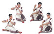 classical indian female dancer