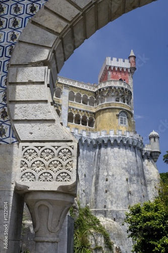 Photo: Palacio nacional da Pena. Sintra. Portugal. Palacio nacional da Pena. Sintra. Portugal.